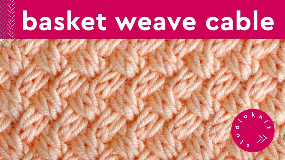 Diagonal rib knitting pattern