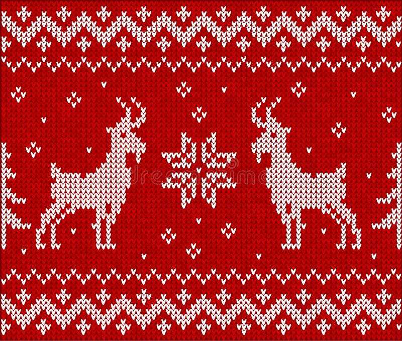 Dog christmas stocking knit pattern