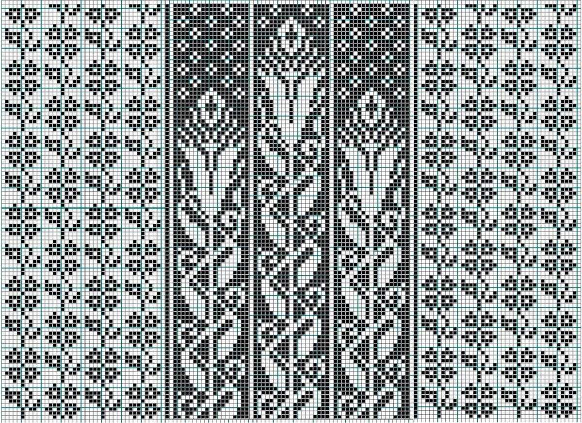 Double knit pattern