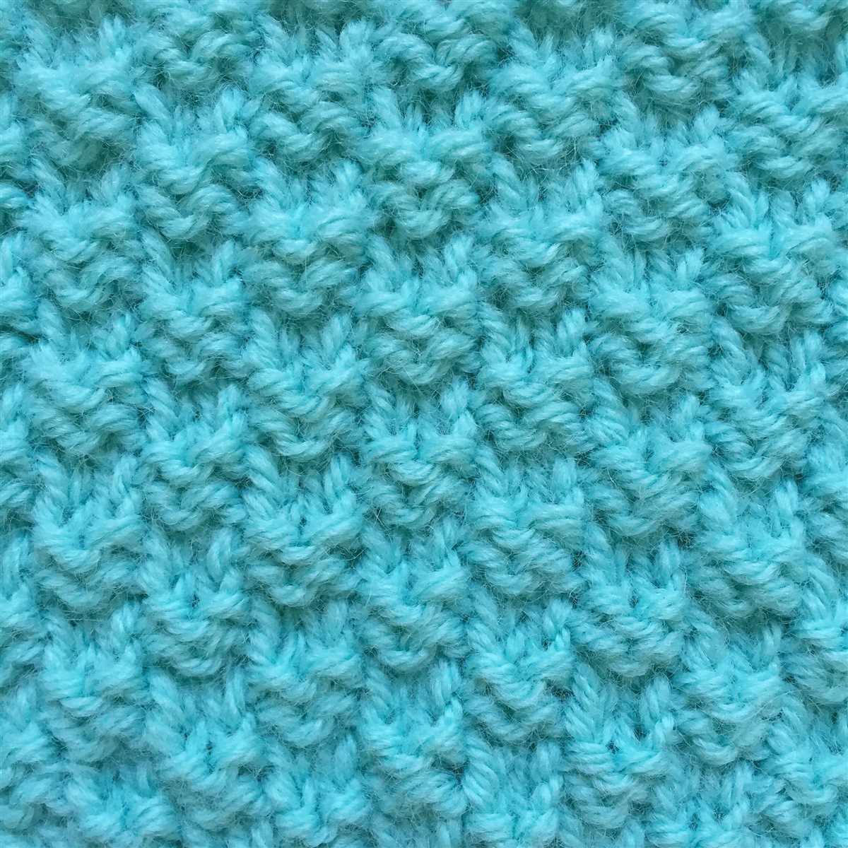 Double knit pattern