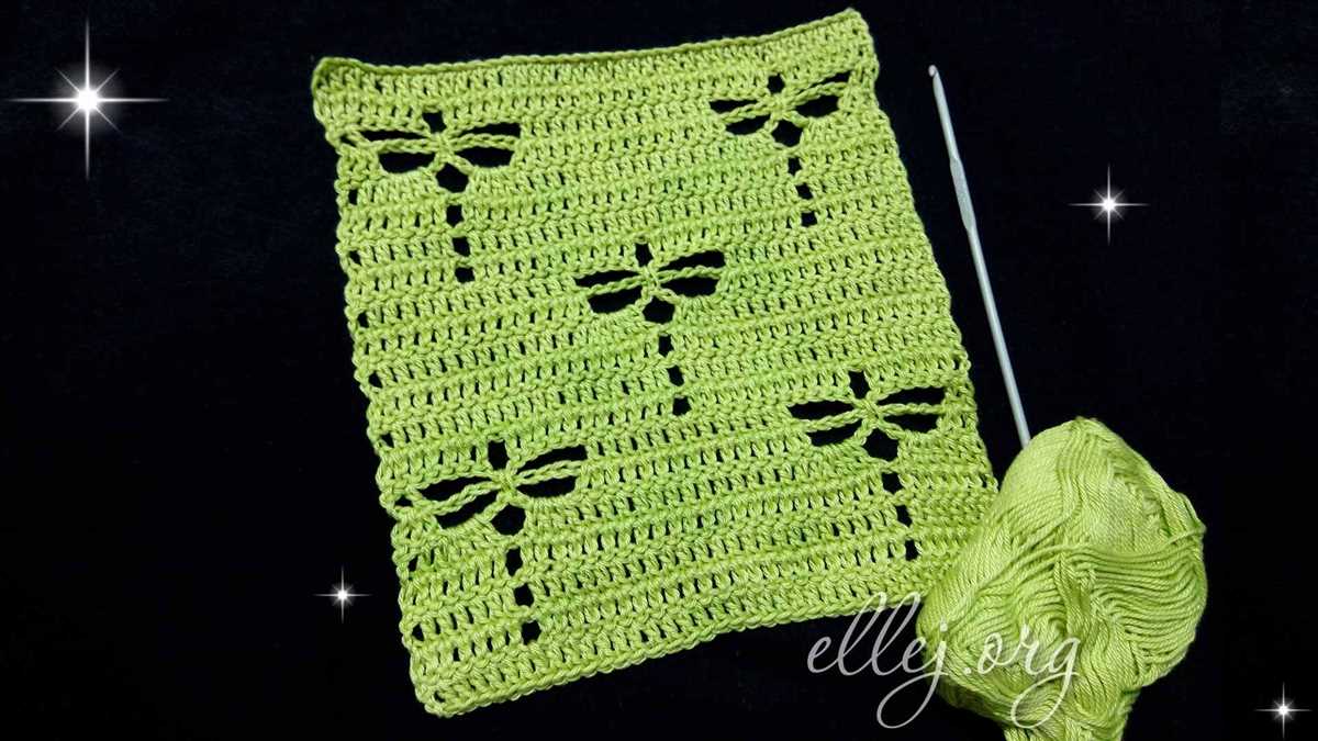 Dragonfly knitting pattern
