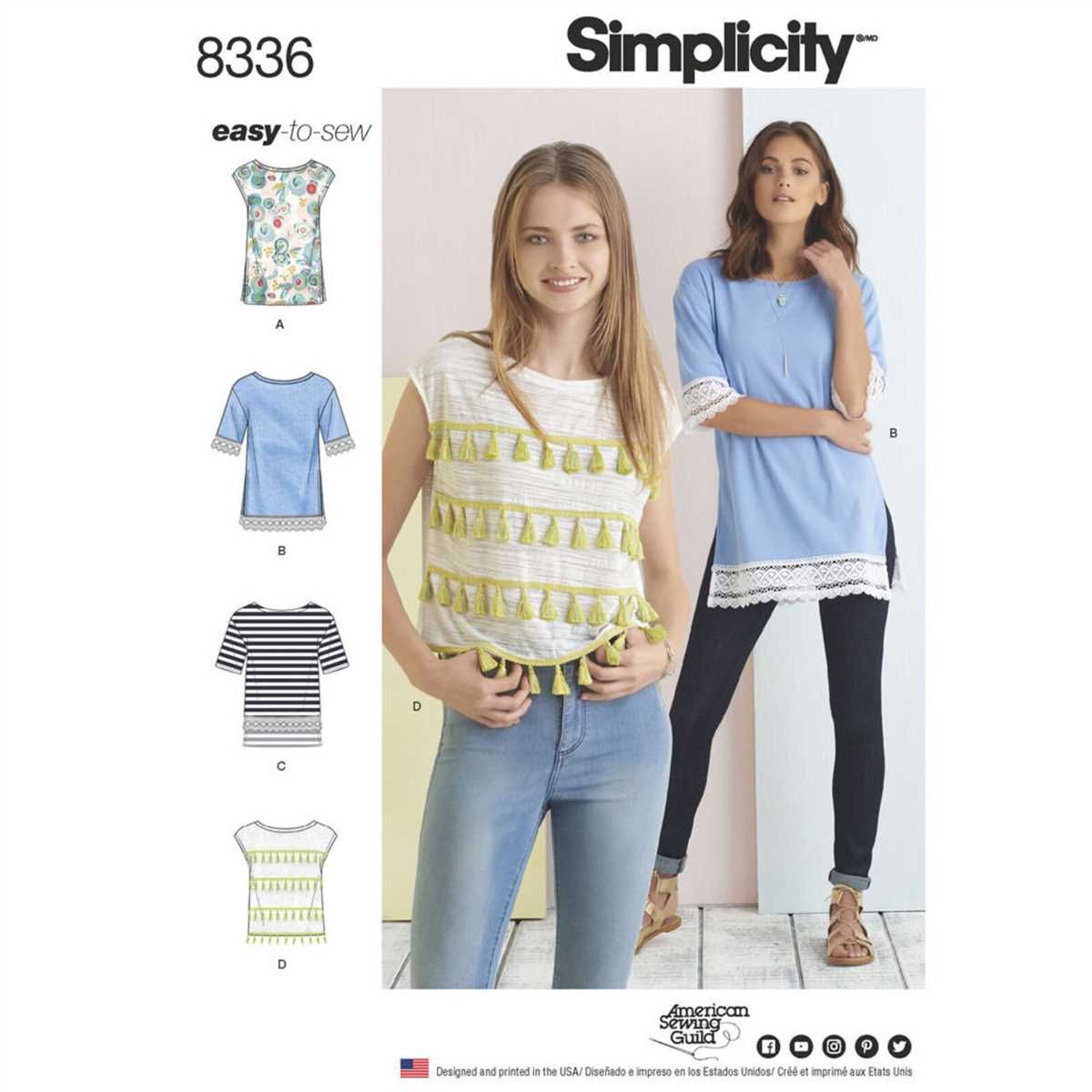 Dressy knit top pattern