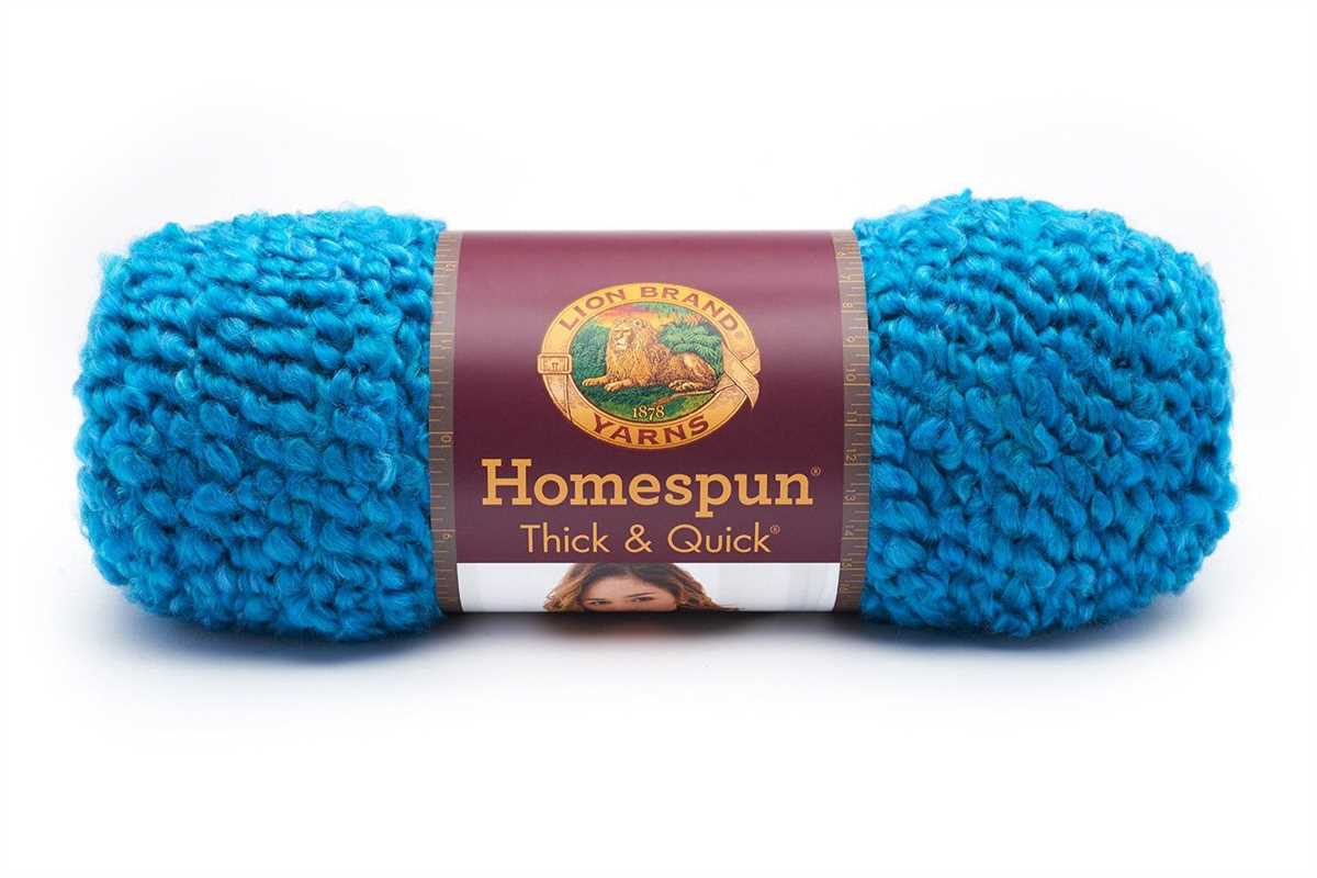 Lion Brand Gomitolo Homespun – Viola Astro – 170g – Filato Acrilico Morbido E Setoso, Facile Da Lavorare