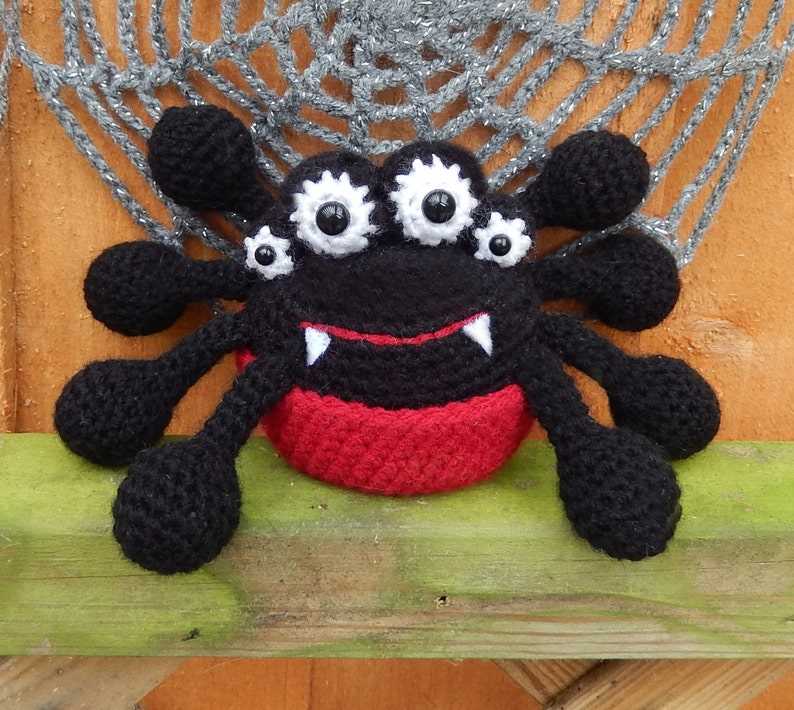 Spider knitting pattern