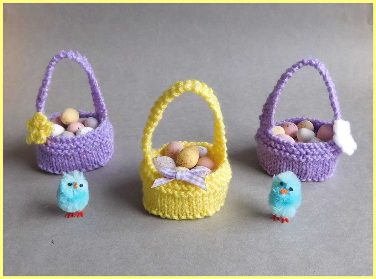 Easter gnome knitting pattern