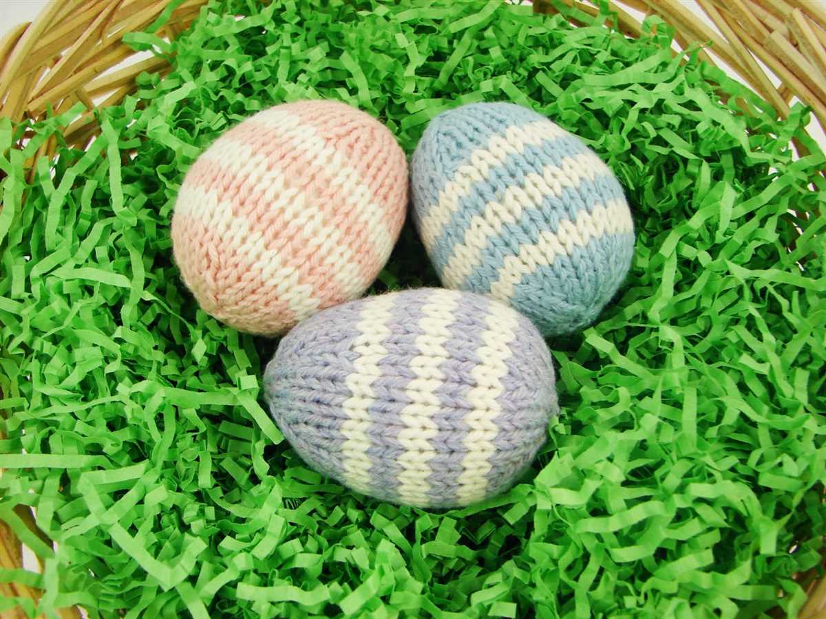 Easter gnome knitting pattern