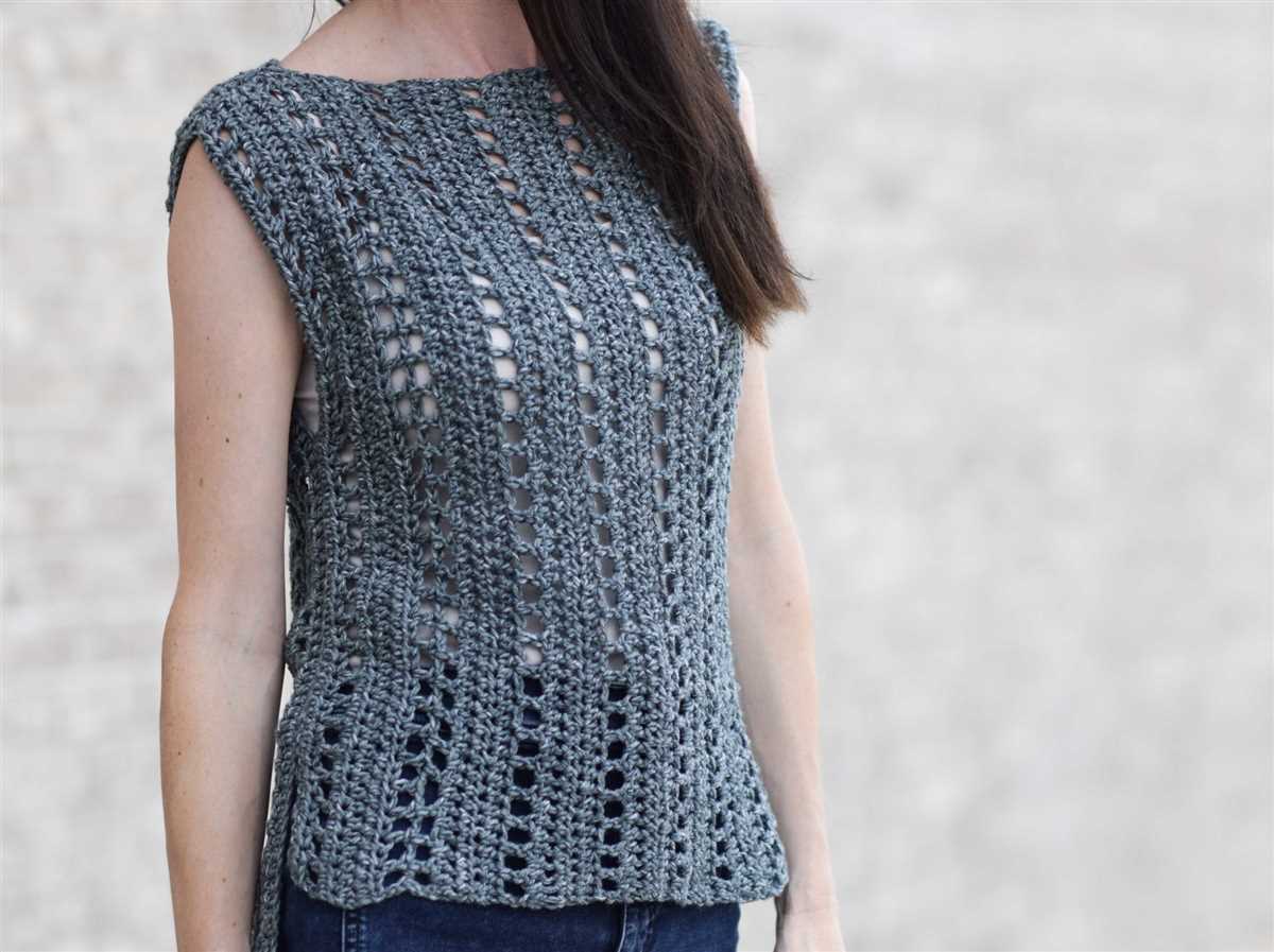 Easy knit top pattern
