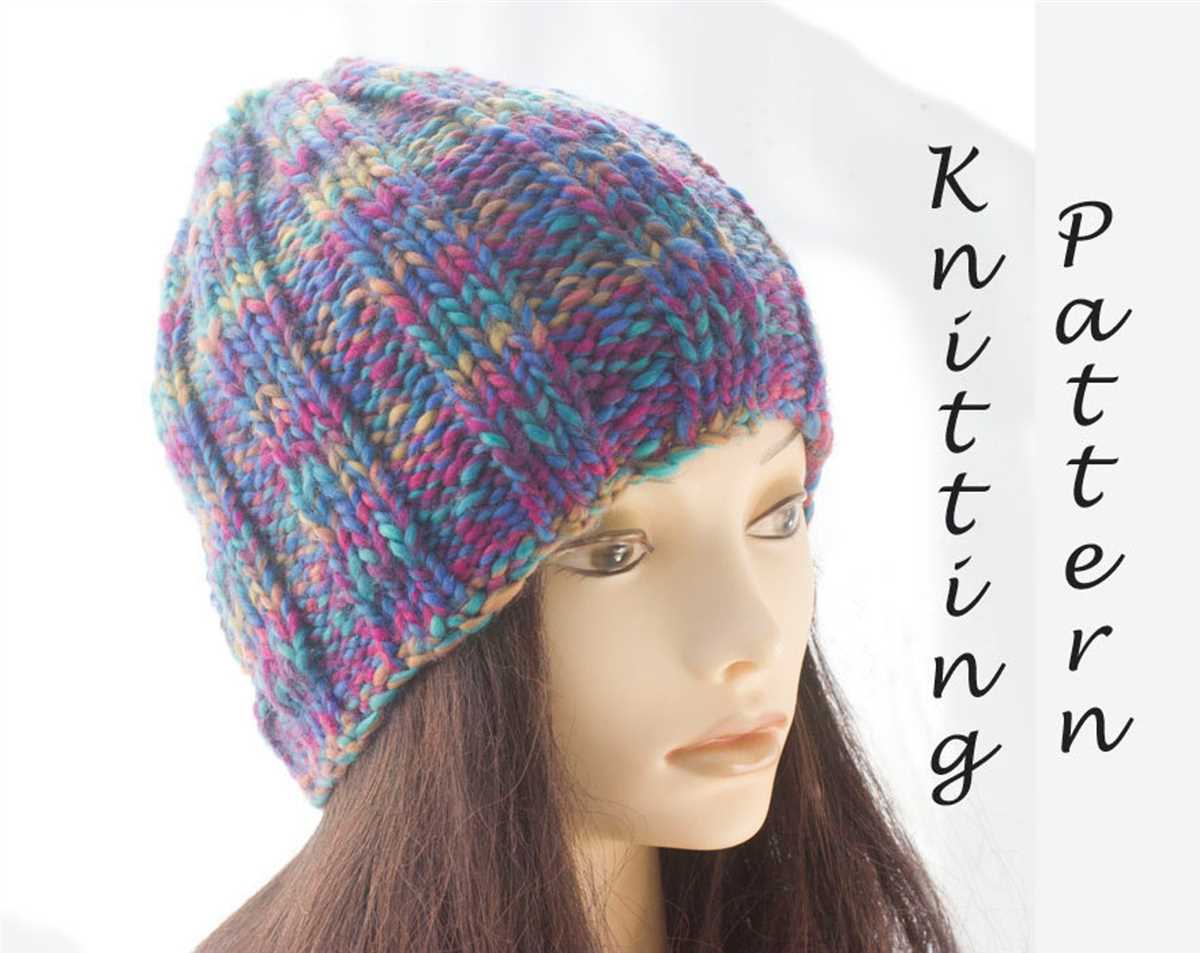 Easy knit toque pattern