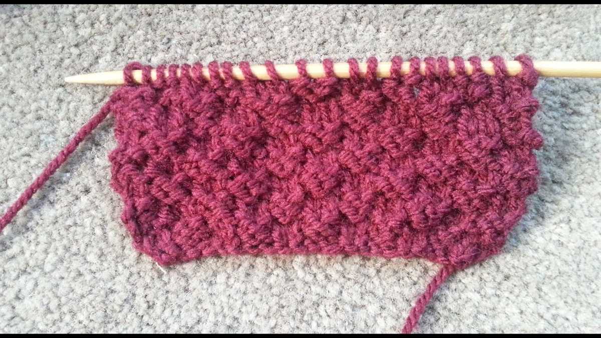 Easy knitting in the round patterns
