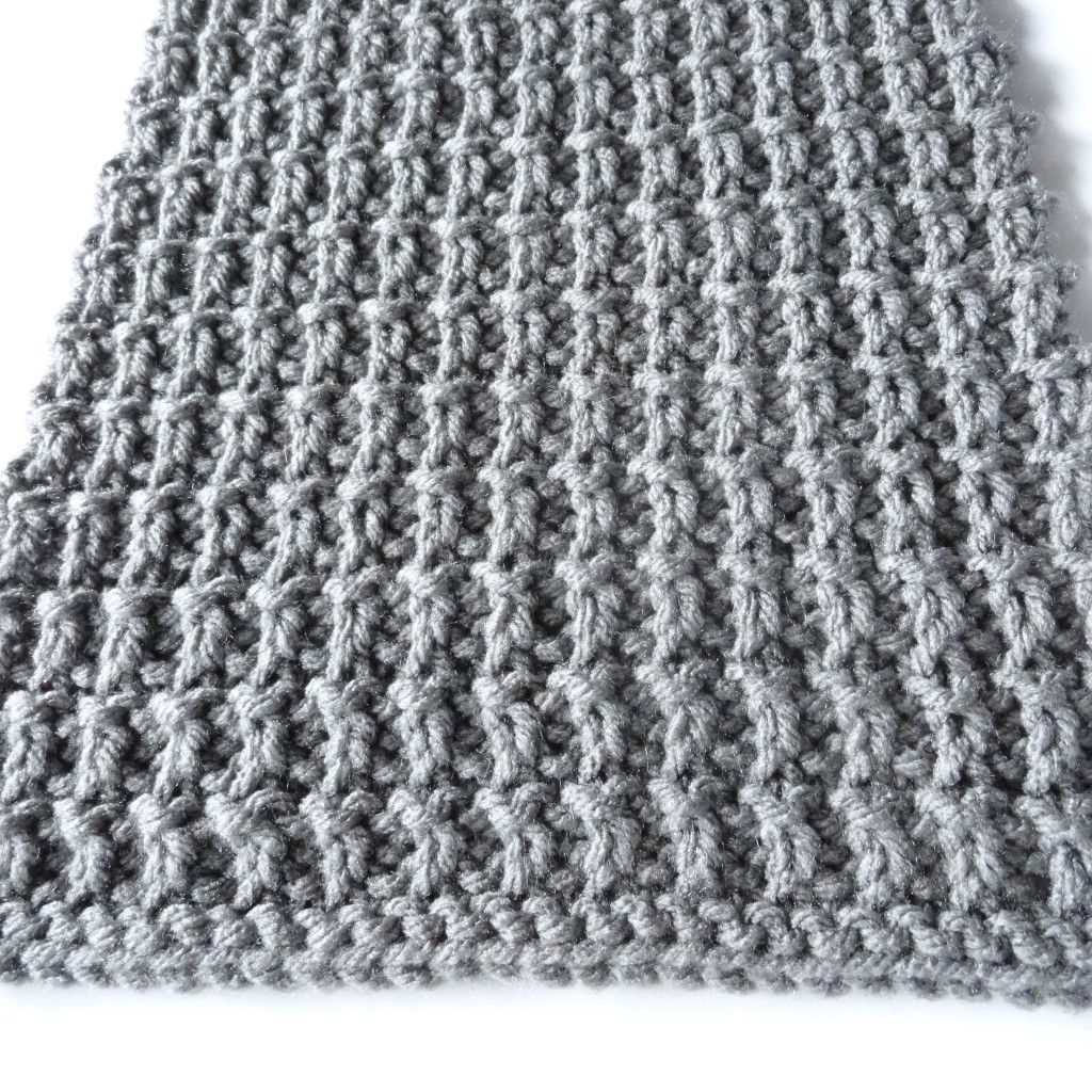 Easy scarf pattern knitting