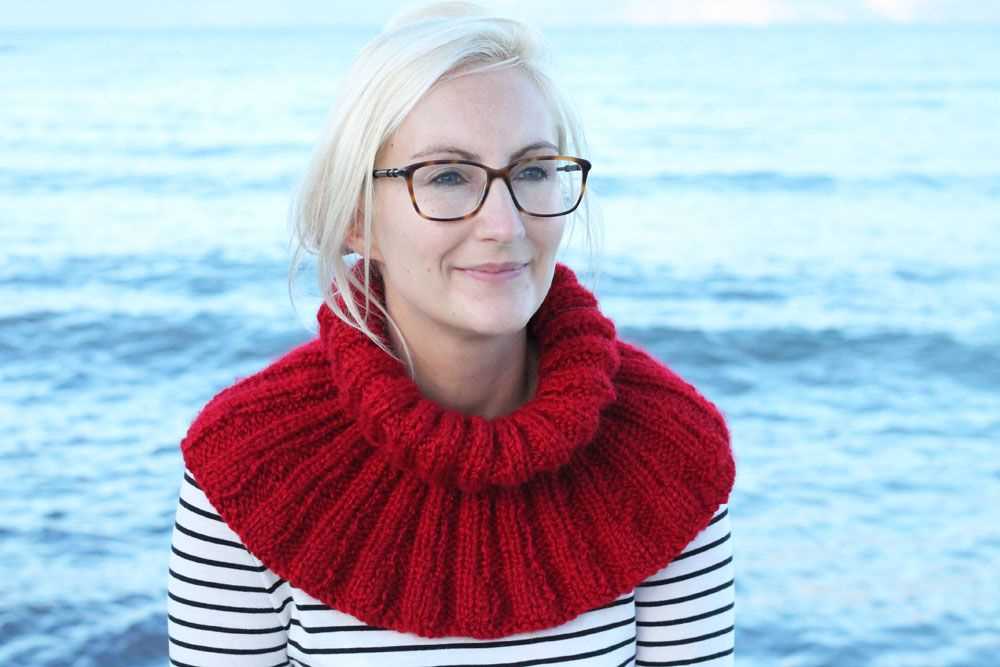 Easy cowl knitting pattern