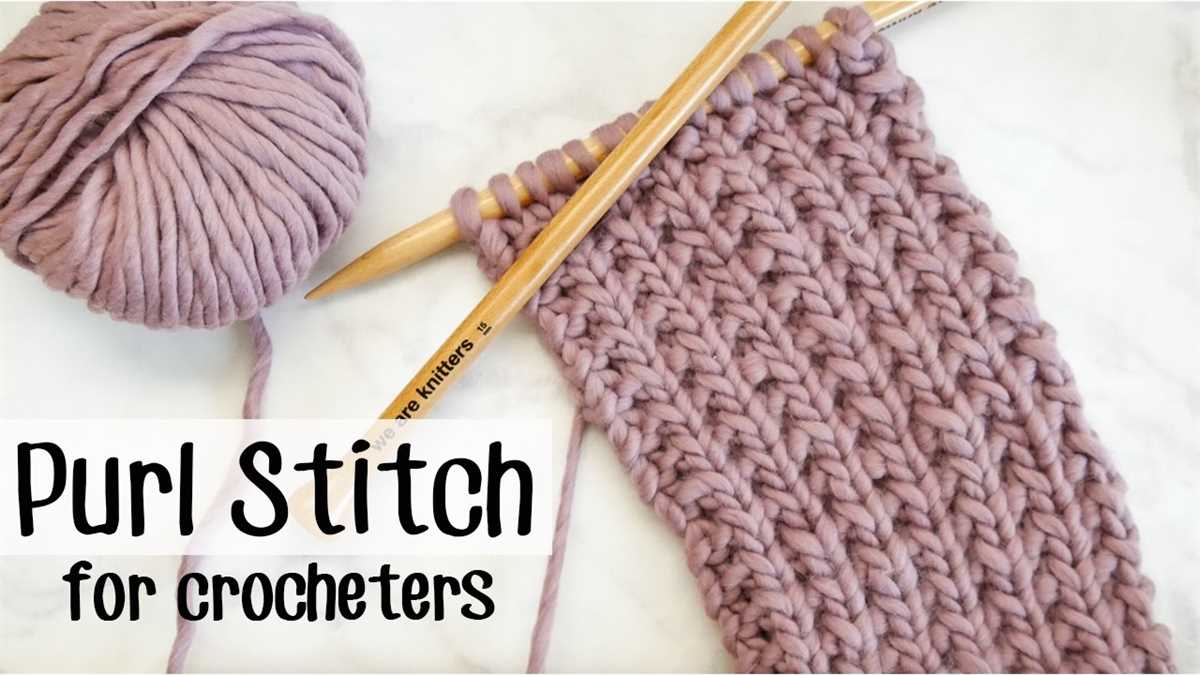 Easy knit purl scarf patterns