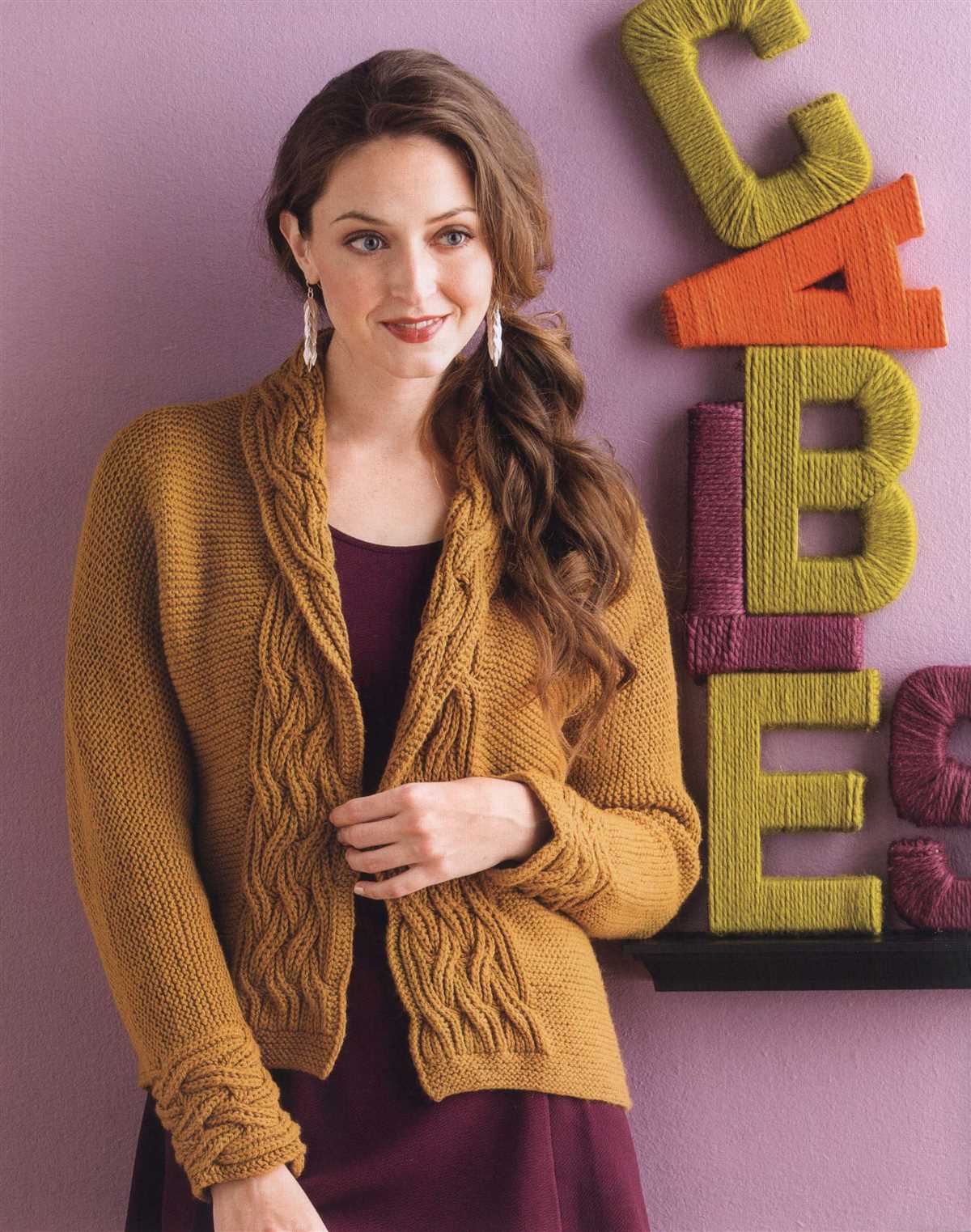 Knit your own stylish edge to edge cardigan Edge to edge cardigan knitting pattern