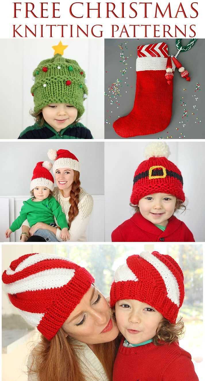 Christmas knitting patterns for beginners