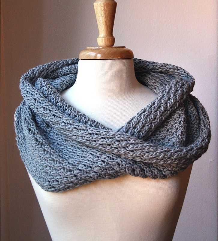Wednesday snood knitting pattern