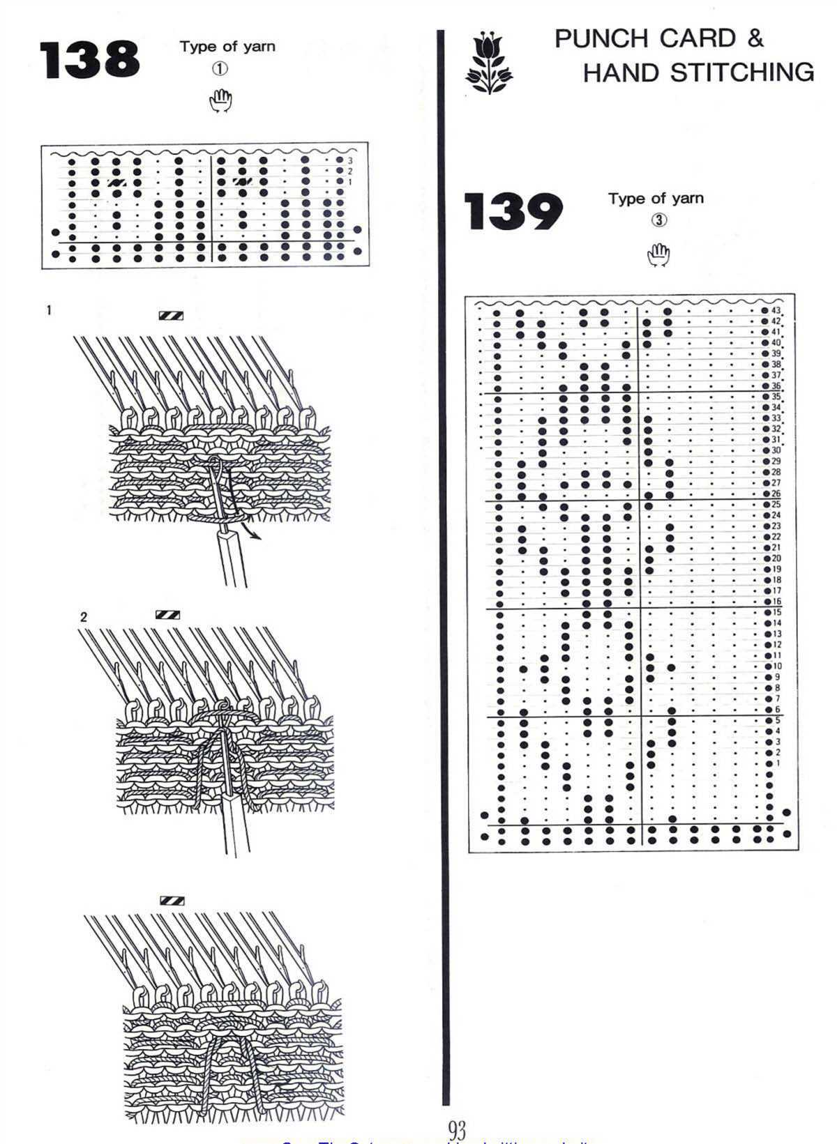 Empisal knitting machine patterns