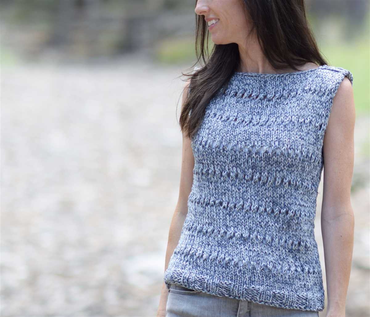 Easy knit top pattern