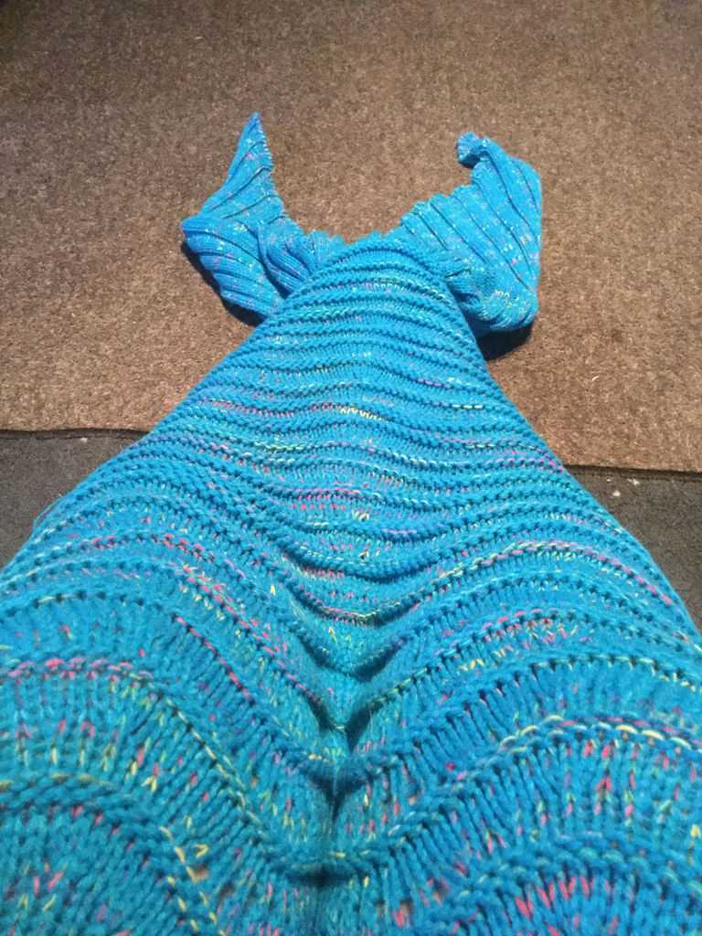 Knit mermaid tail pattern