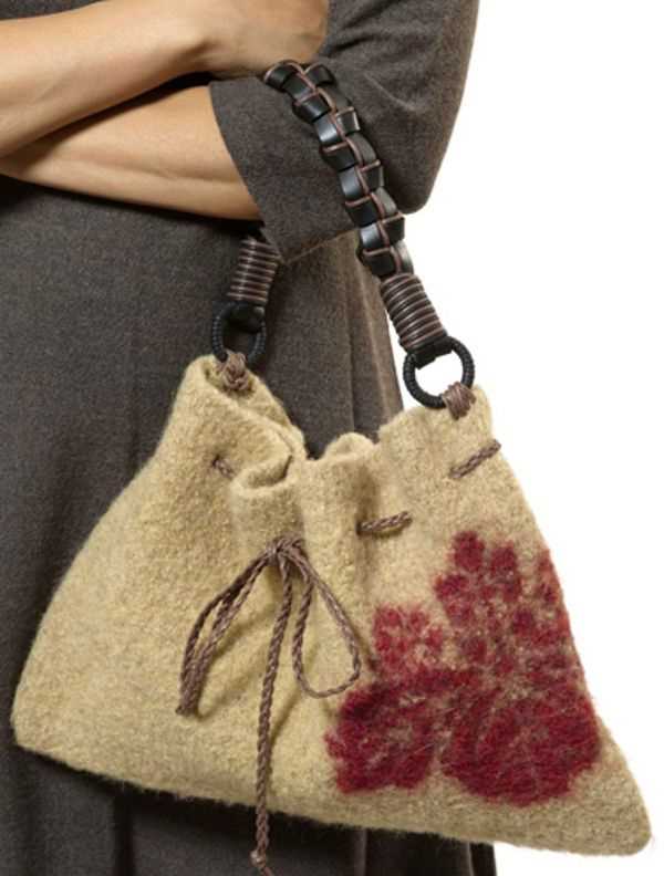 Knitted felted bag patterns