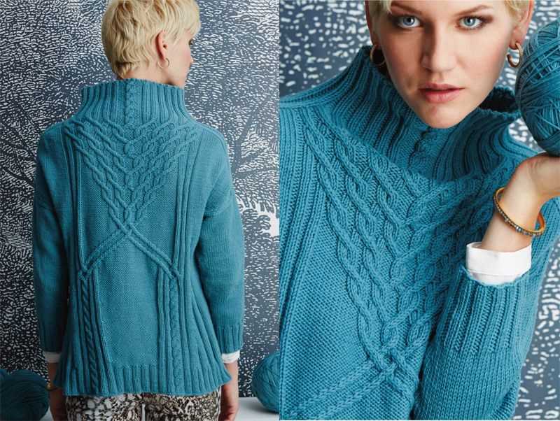 Fall sweater knitting pattern