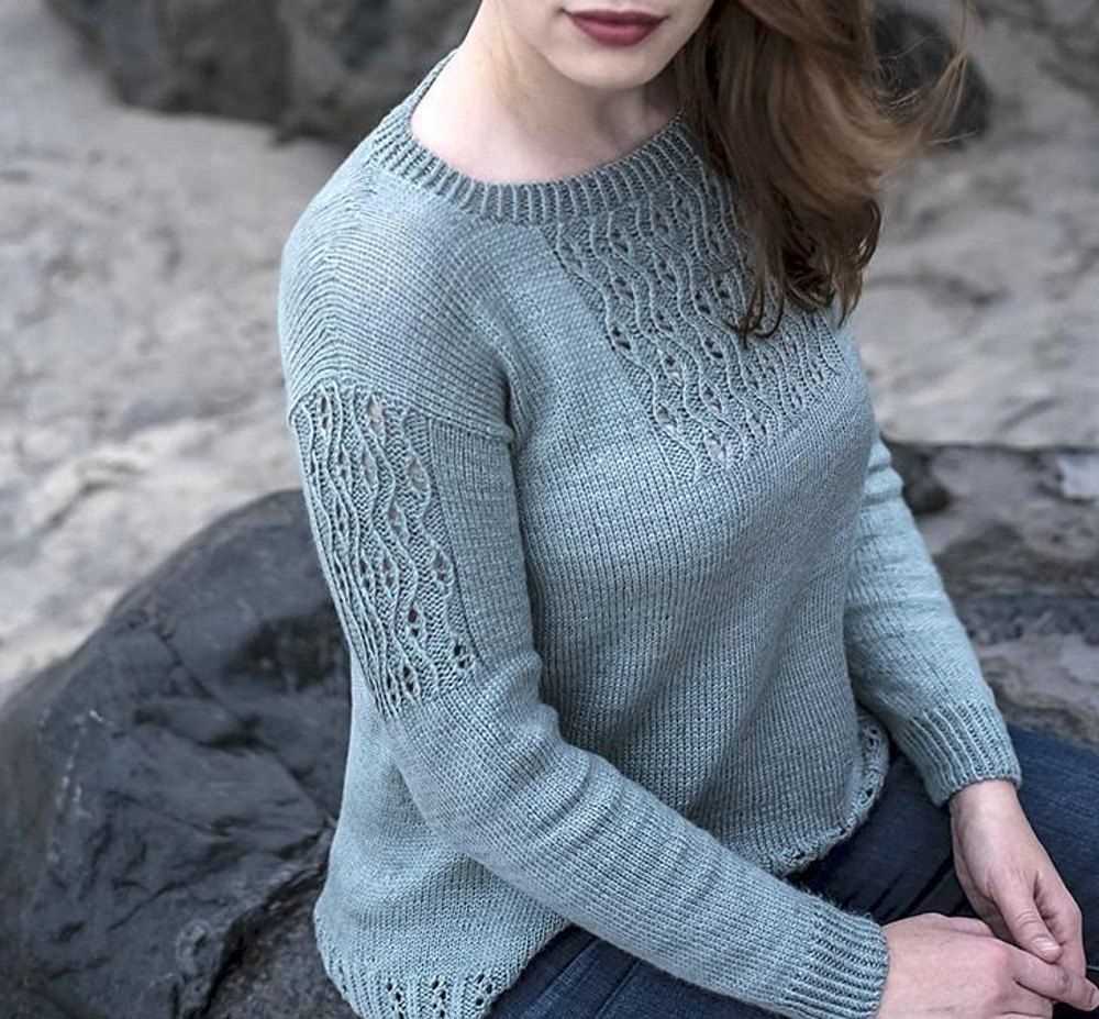 Fall sweater knitting pattern
