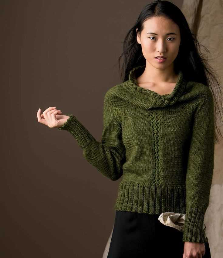 Fall sweater knitting pattern