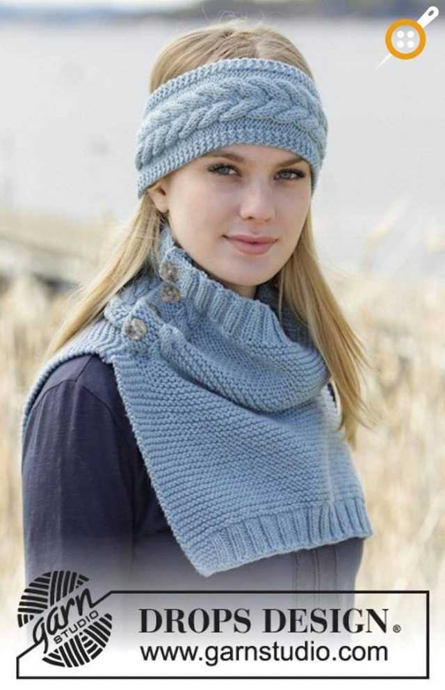 Knitted bandana pattern free