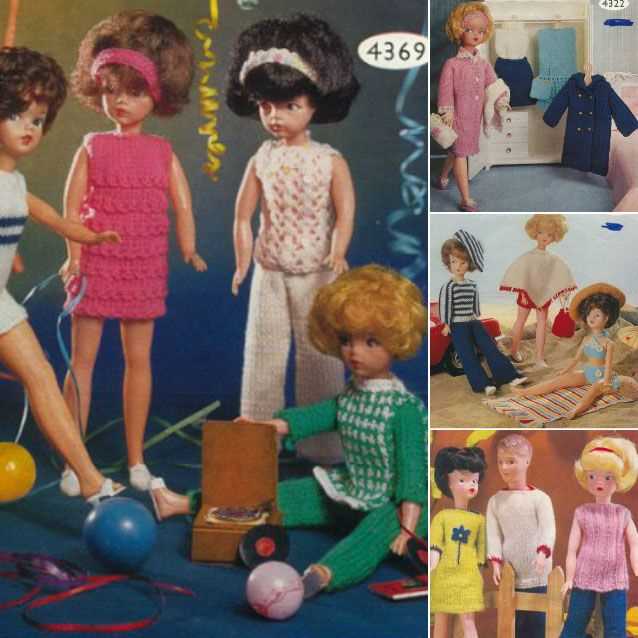 Free vintage knitting patterns for dolls
