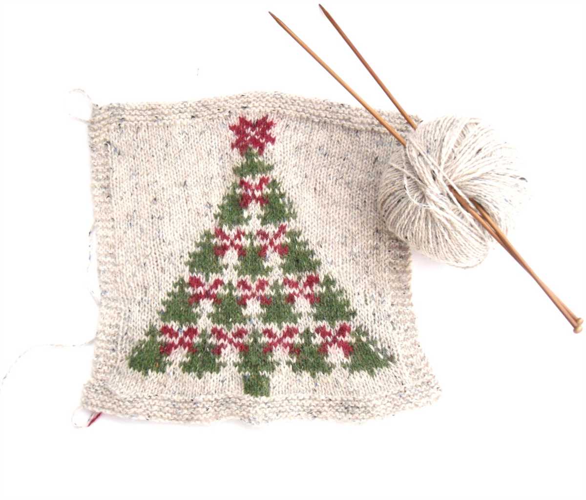 Free christmas cushion cover knitting patterns