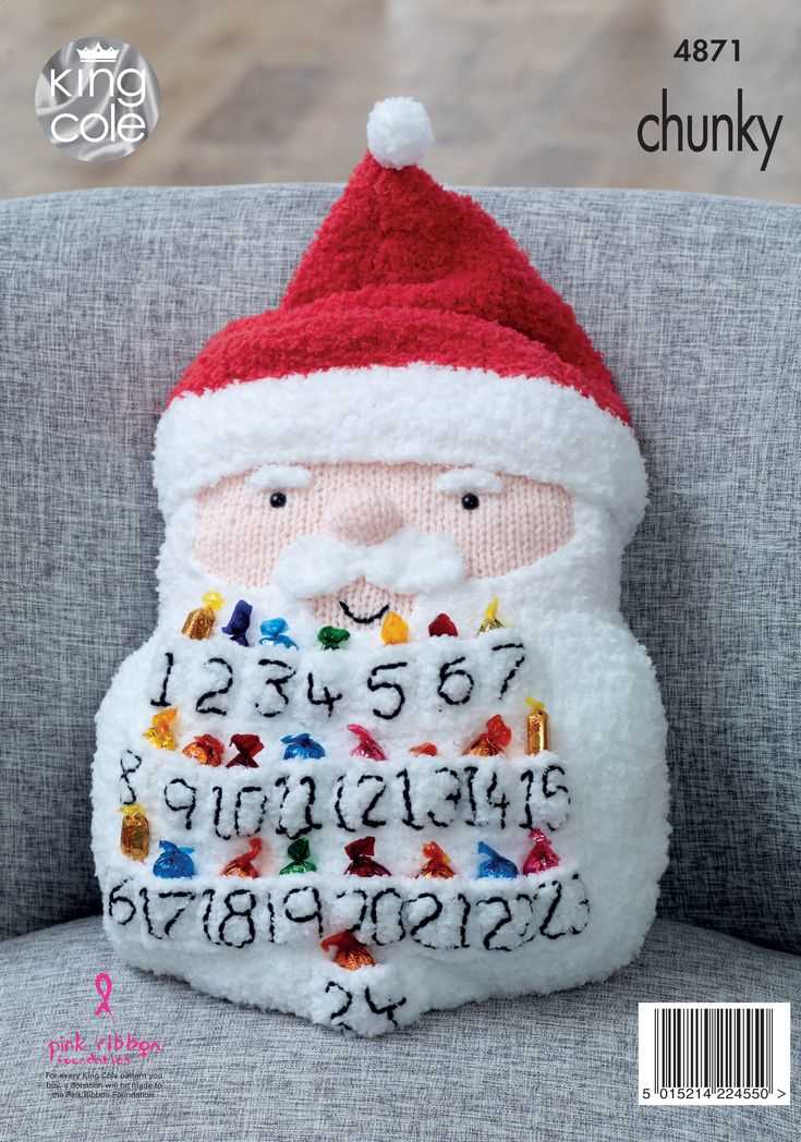 Free christmas cushion cover knitting patterns