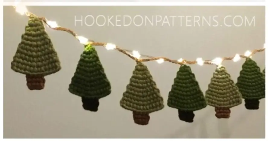 Free christmas garland knitting patterns