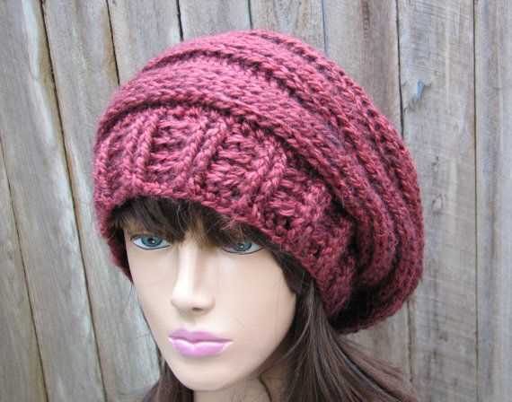 Free chunky cable knit hat pattern