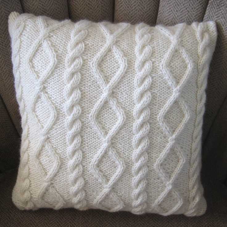 Knitted pillow cover patterns