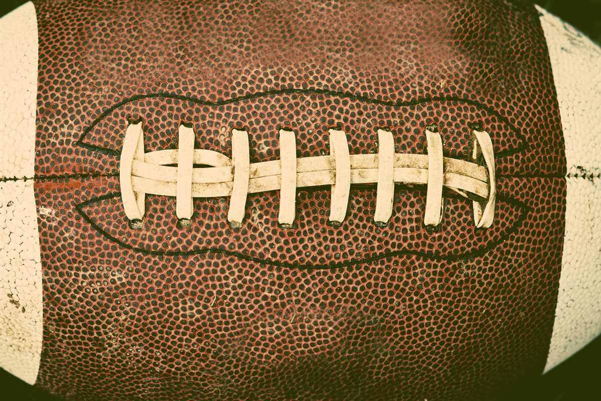American football knitting pattern