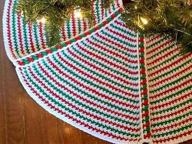 Tree skirt knitting pattern free