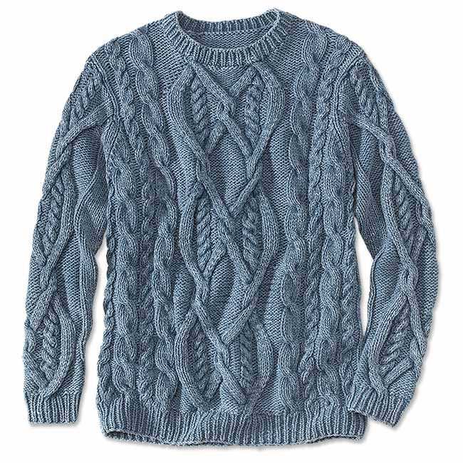 Free irish cable knit sweater patterns