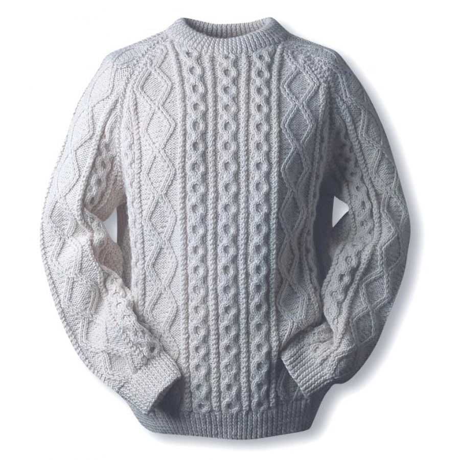 Free irish cable knit sweater patterns