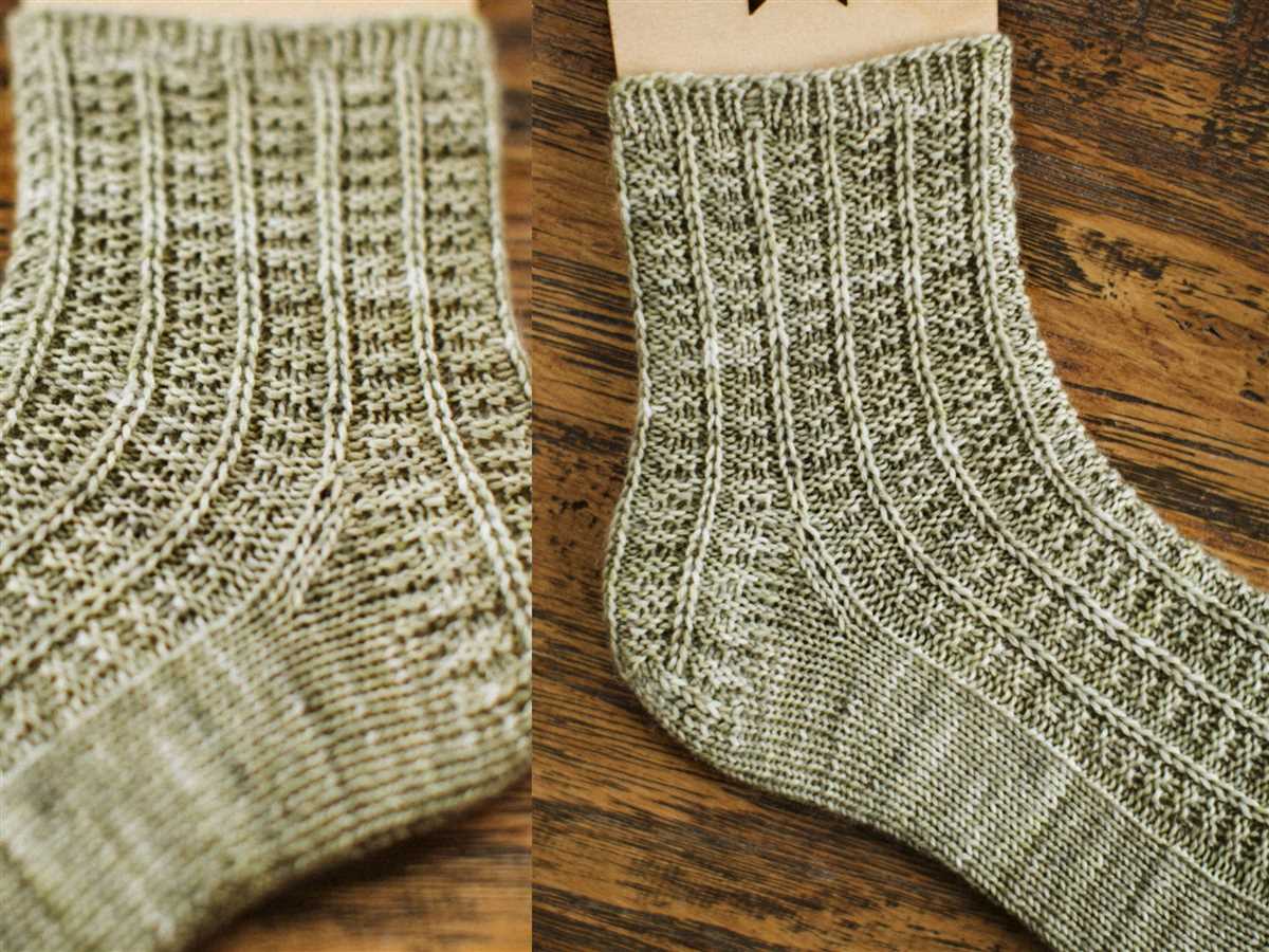 Childrens knitted sock patterns free