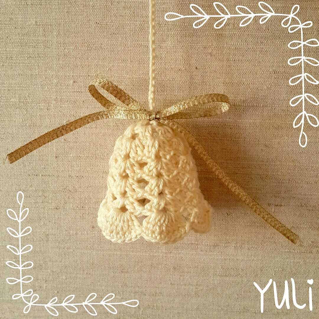 Free knitted christmas bell pattern