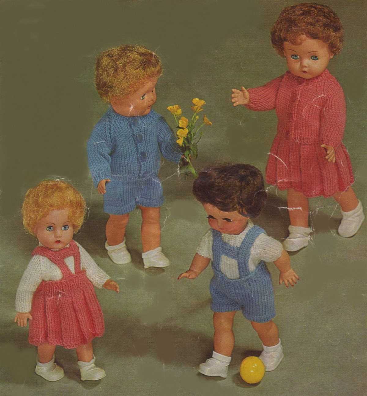 Free knitted doll clothes patterns