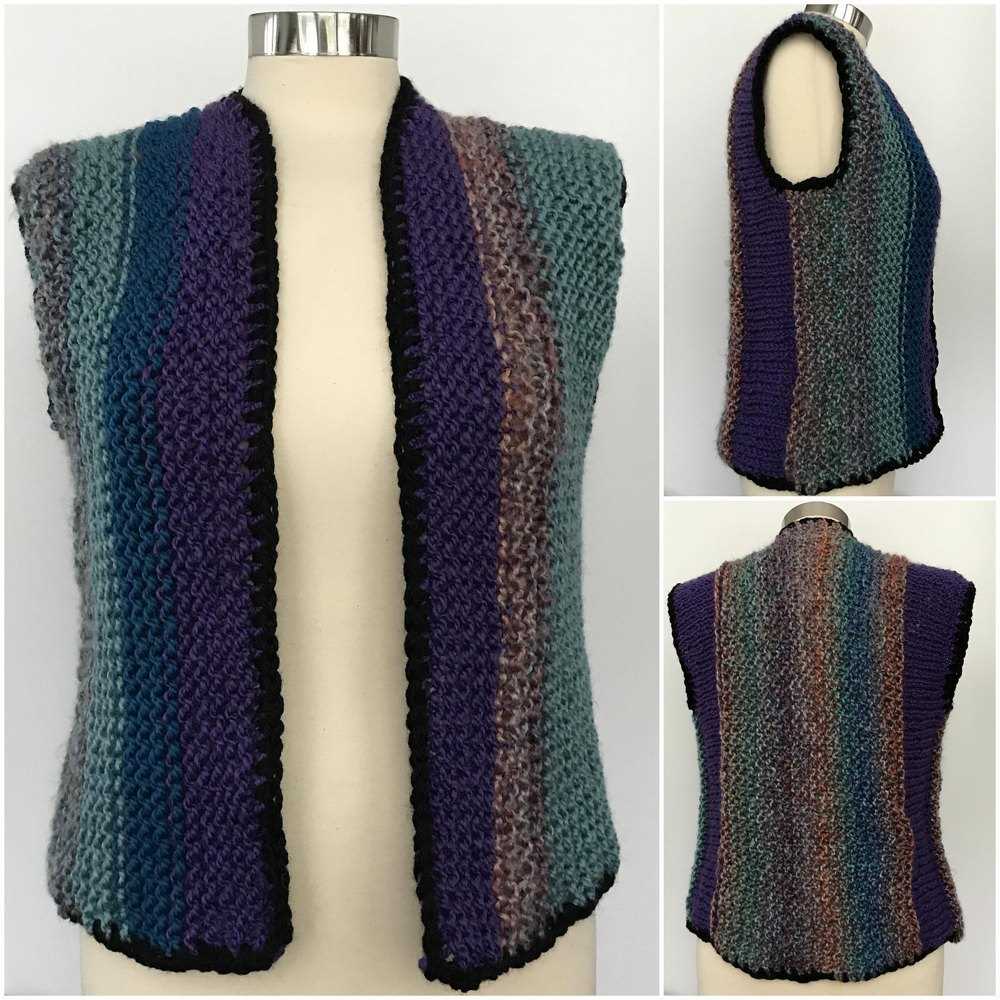 Free knitted vest pattern bulky yarn