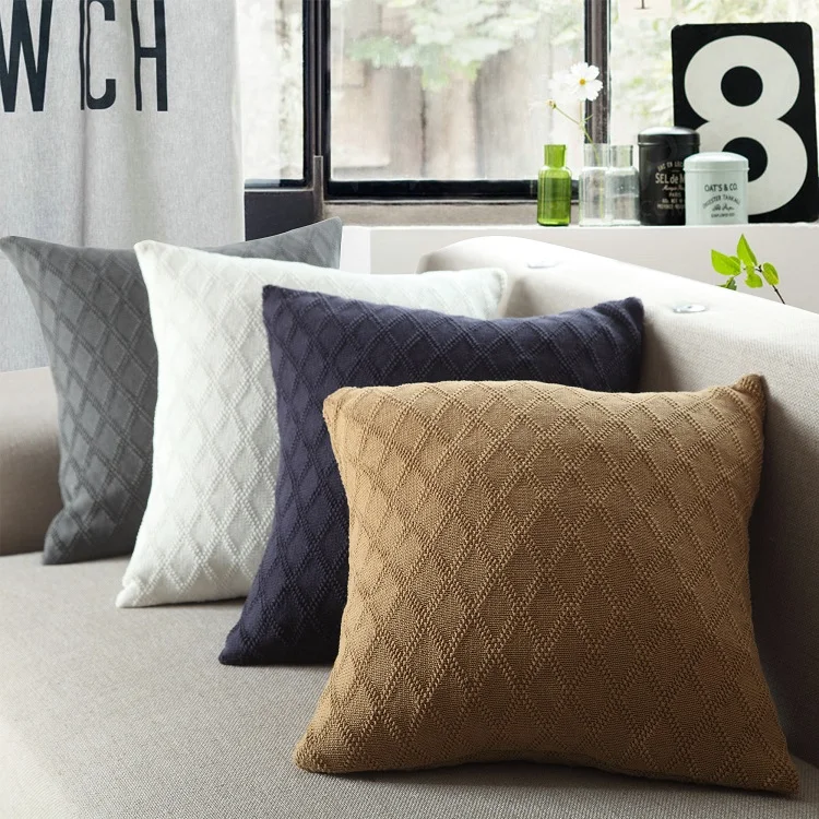 Free knitting pattern cushion cover chunky wool