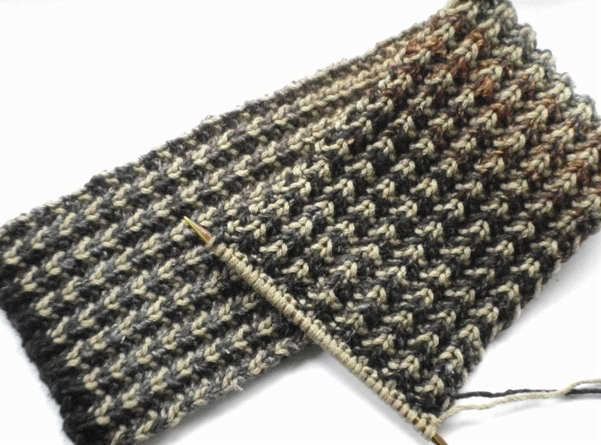 Free knitting patterns mens scarf