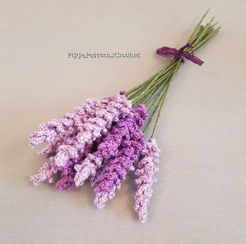 Lavender knitting pattern