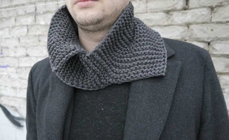 Free mens cowl knitting pattern