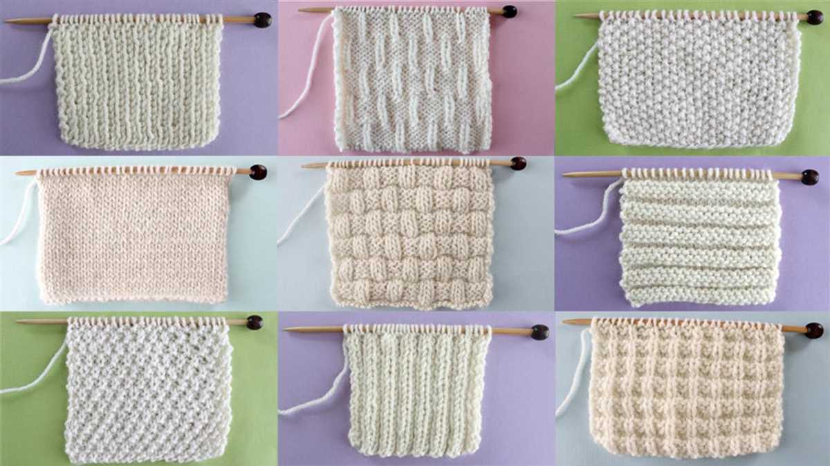 Knitting cable patterns for beginners