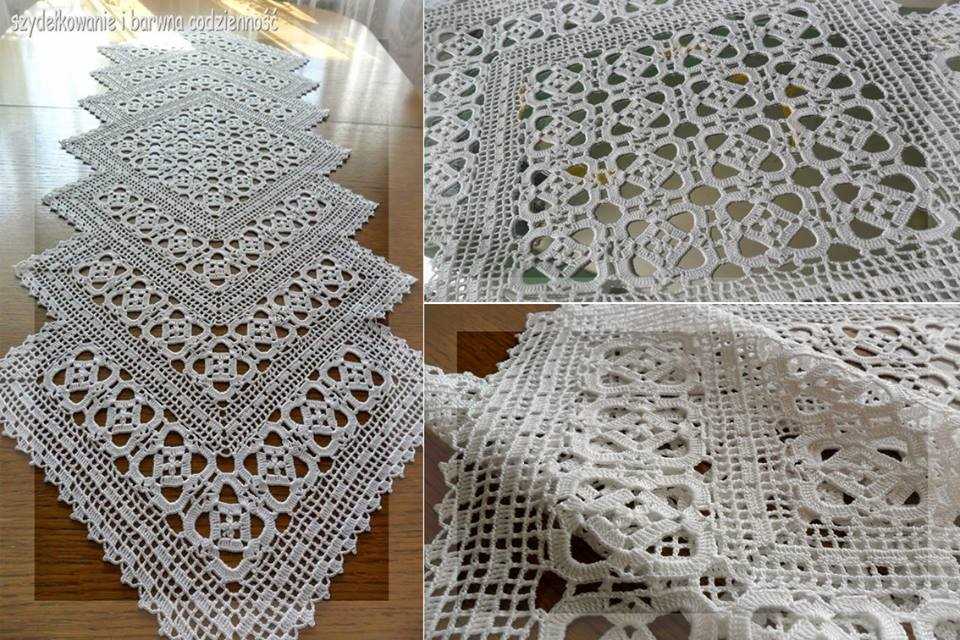 Knitted table runners free patterns