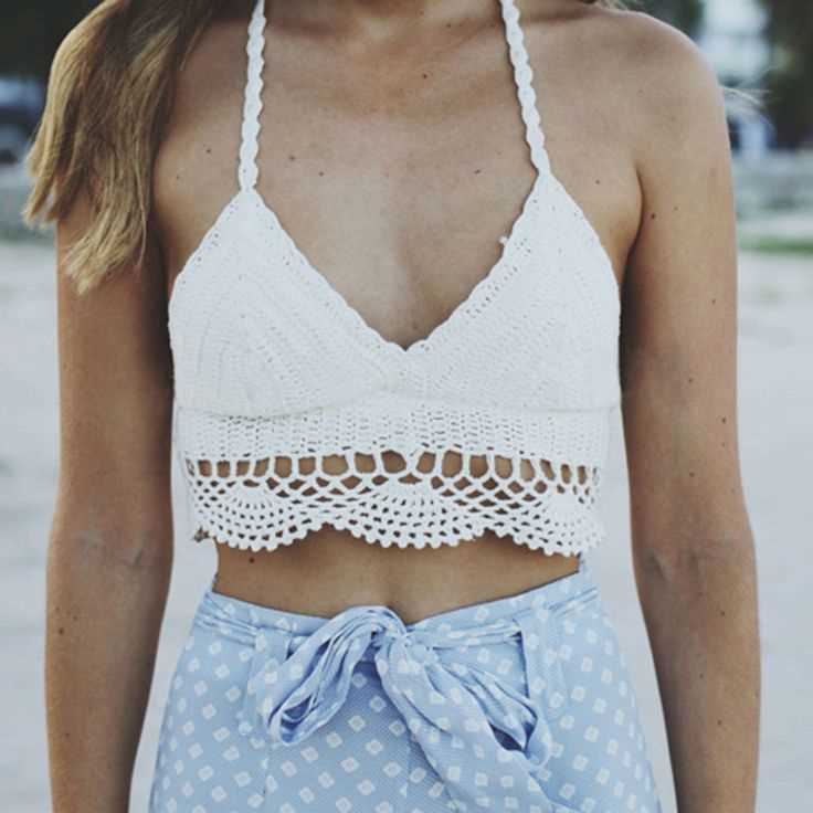 Knitted crop top patterns free