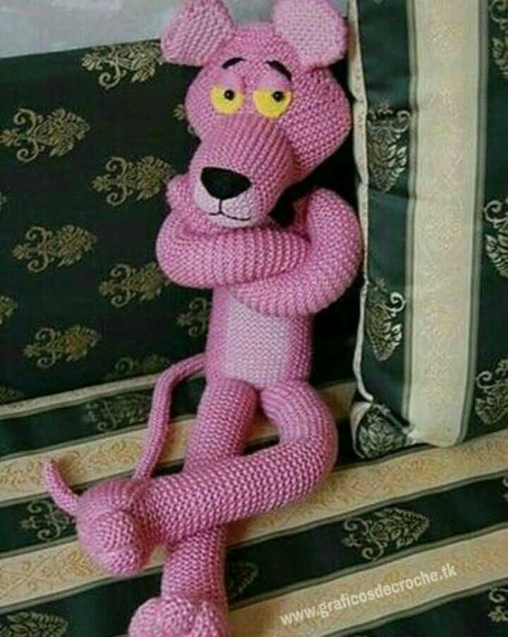 Create a Free Knitting Pattern for the Pink Panther Free pink panther knitting pattern