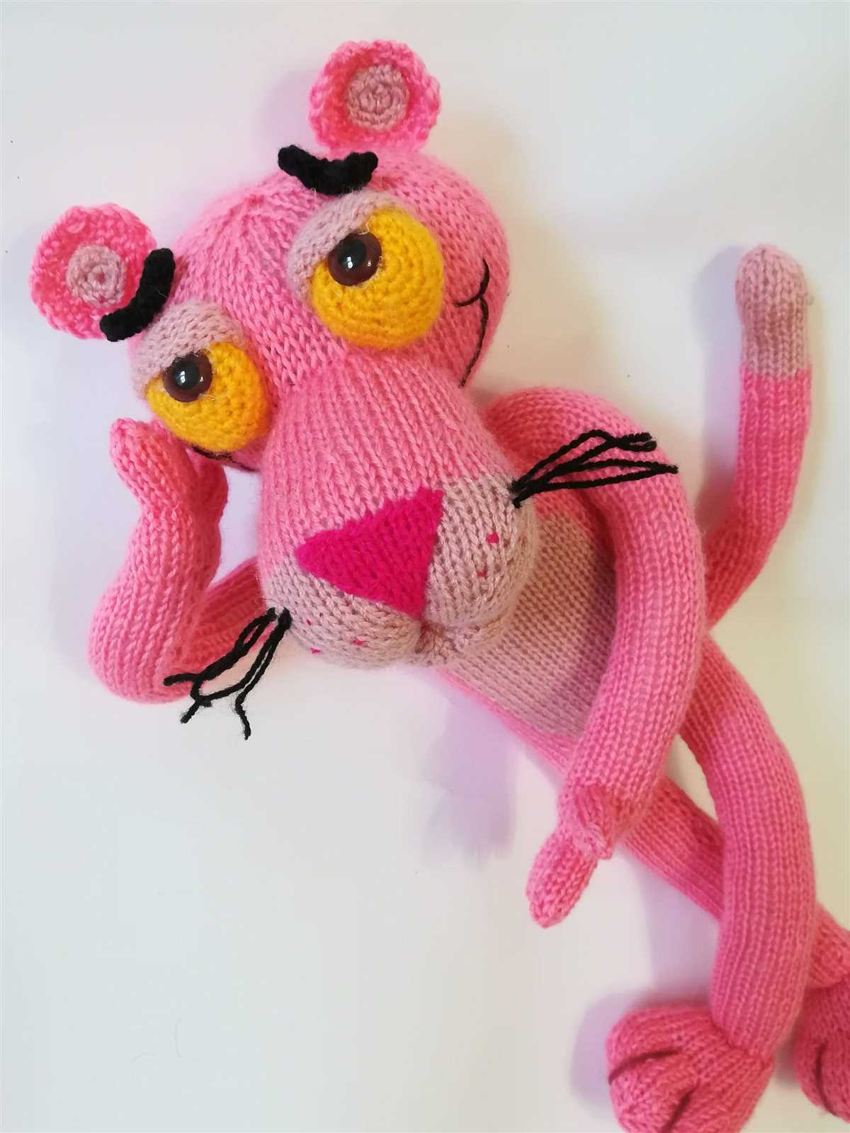 Free pink panther knitting pattern